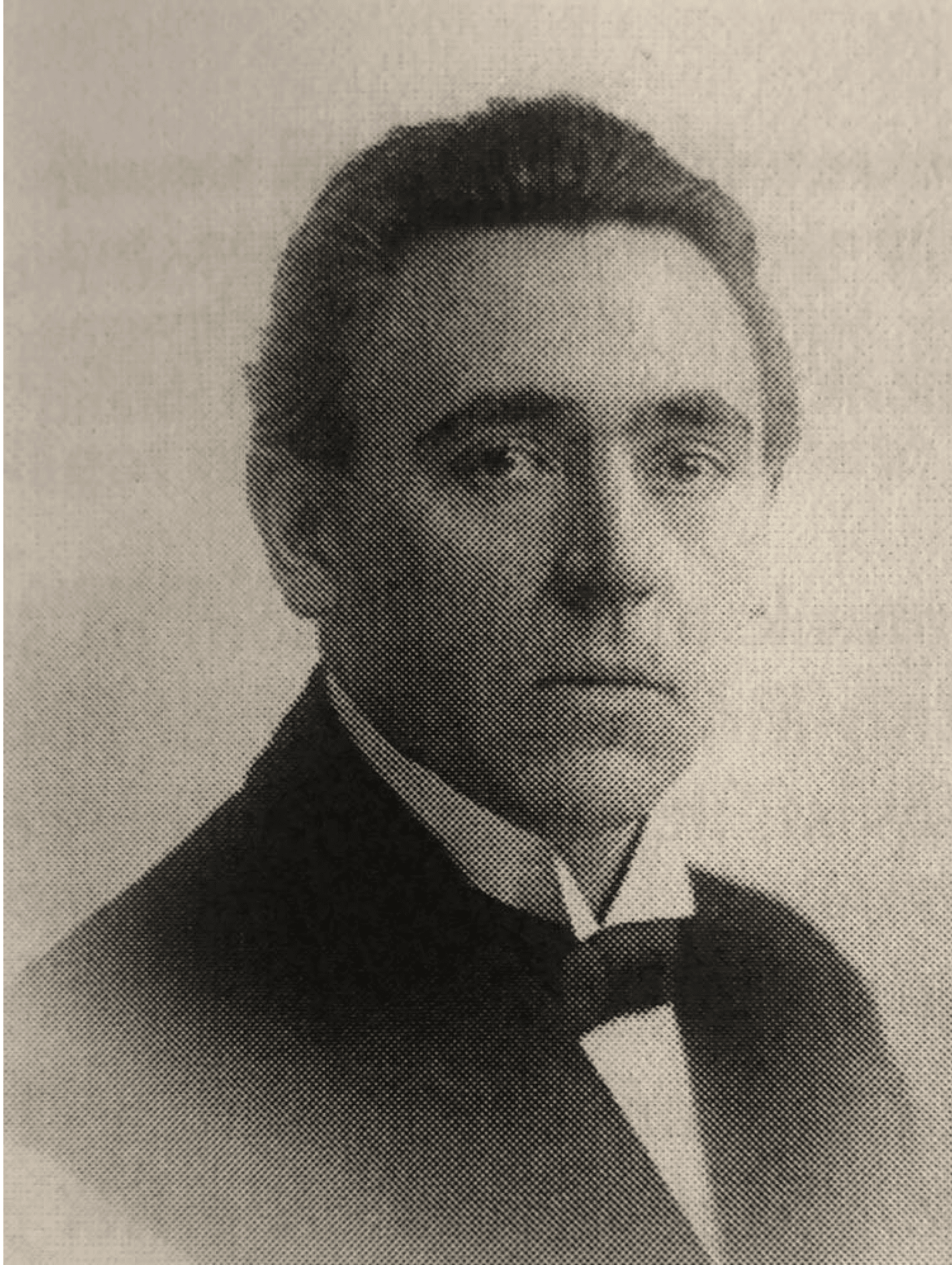 Porträtt av Gottfrid Boon